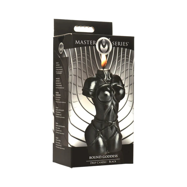 Goddess Black Drip Candle - Heatwave Books