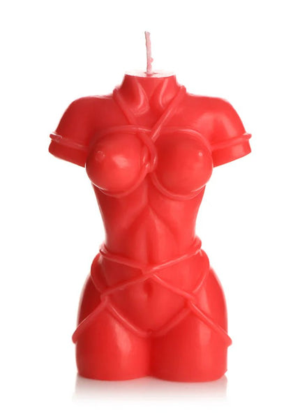 Goddess Red Drip Candle - Heatwave Books