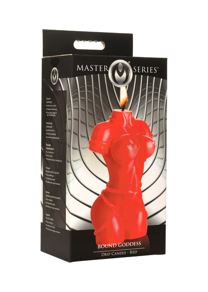Goddess Red Drip Candle - Heatwave Books