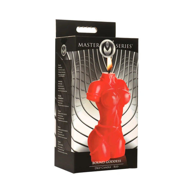 Goddess Red Drip Candle - Heatwave Books