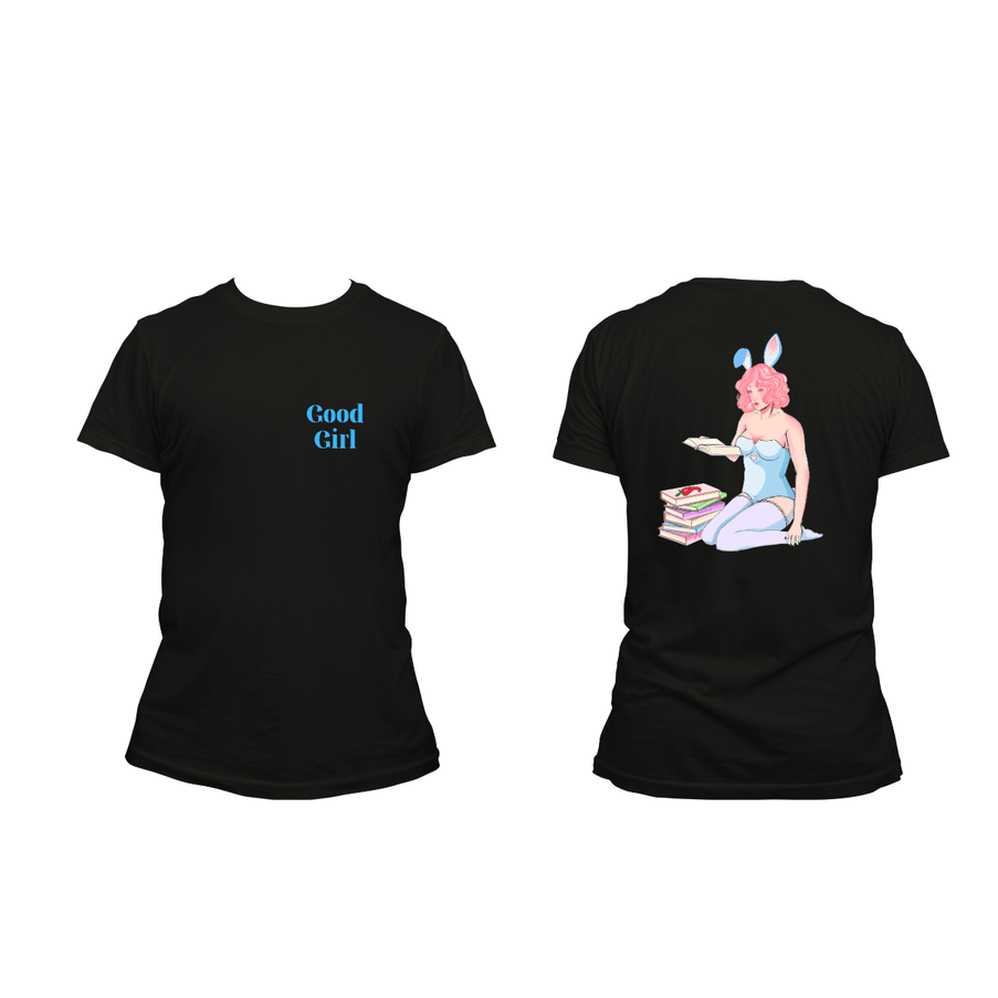 Good Girl Pastel Bunny T-Shirt - Heatwave Books