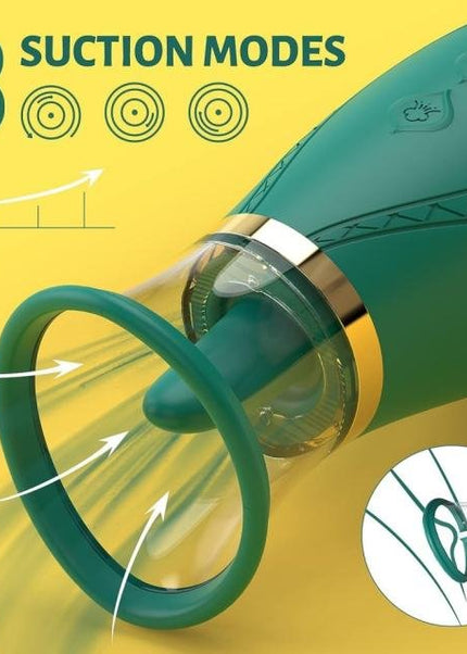 Green Suction Cup Toy - Heatwave Books