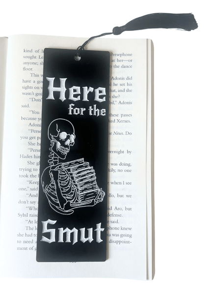 Here for the Smut Bookmark - Heatwave Books
