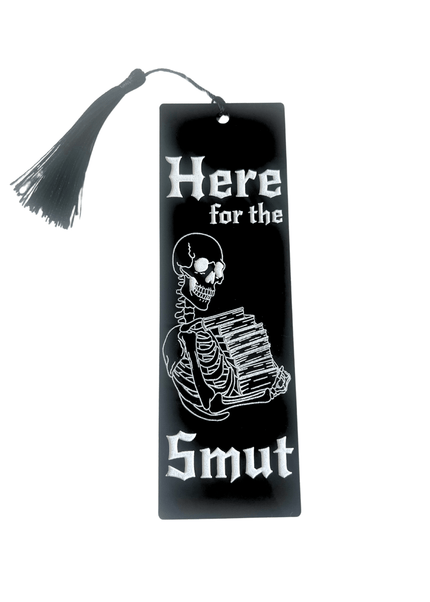 Here for the Smut Bookmark - Heatwave Books