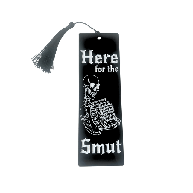 Here for the Smut Bookmark - Heatwave Books