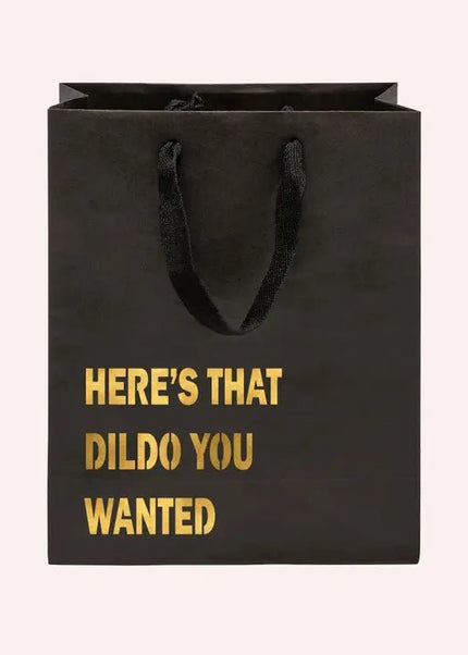 Here's That Dildo You Wanted Gift Bag - Crimson and Clover Studios