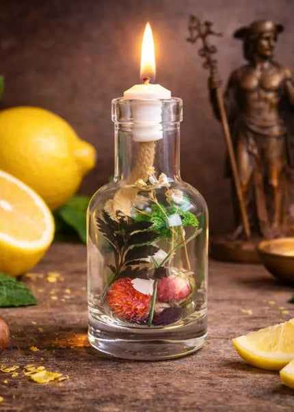 Hermes Oil Candle - Heatwave Books