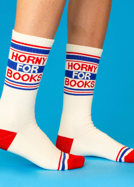 Horny for Books Socks - Heatwave Books