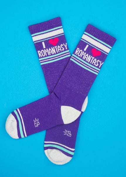 I Heart Romantasy Socks - Heatwave Books