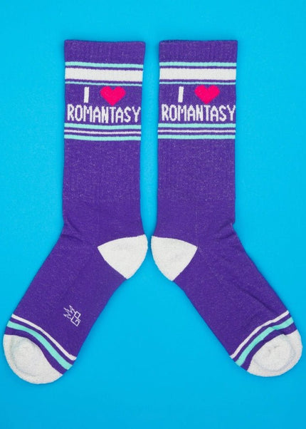I Heart Romantasy Socks - Heatwave Books