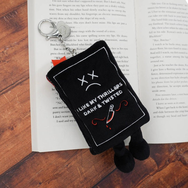 I Like My Horrors Plush Keychain - Punchkins