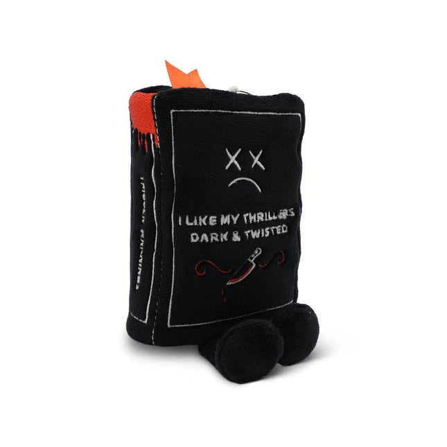 I Like My Thrillers Plush Keychain - Punchkins
