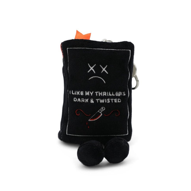 I Like My Thrillers Plush Keychain - Punchkins