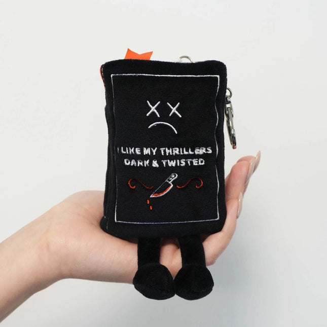 I Like My Thrillers Plush Keychain - Punchkins