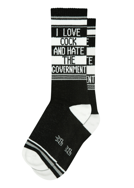 I Love Cock and Hate the Government Socks - Heatwave Books