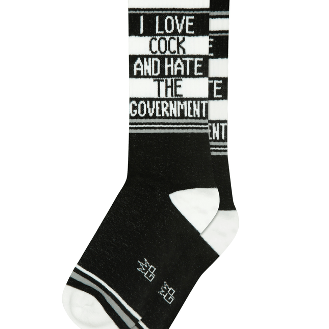 I Love Cock and Hate the Government Socks - Heatwave Books