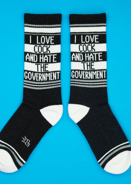 I Love Cock and Hate the Government Socks - Heatwave Books