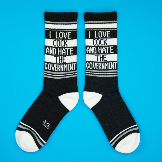 I Love Cock and Hate the Government Socks - Heatwave Books