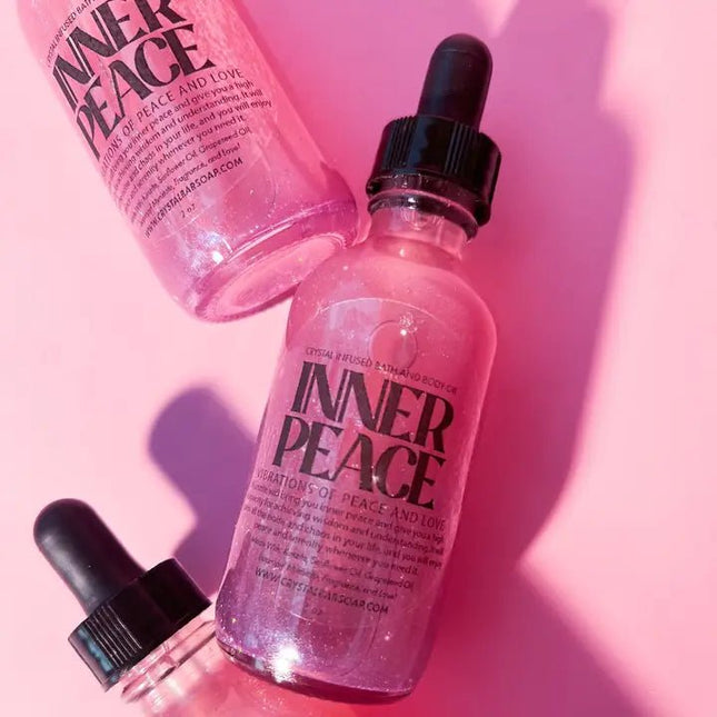 Inner Peace Crystal Bath Oil - Crystal Bar Soap