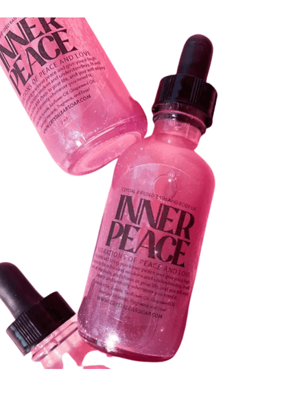 Inner Peace Crystal Bath Oil - Crystal Bar Soap