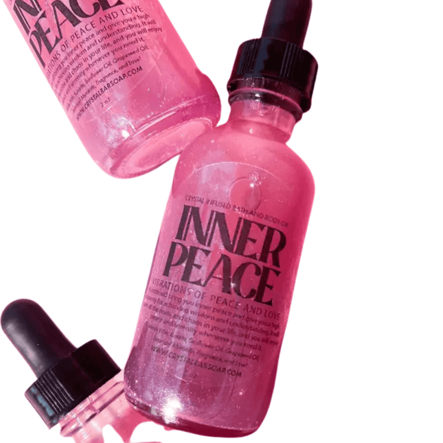 Inner Peace Crystal Bath Oil - Crystal Bar Soap