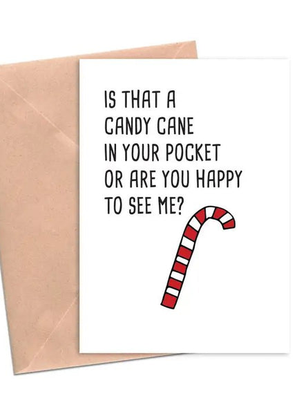 Is That A Candy Cane Card - Crimson and Clover Studios