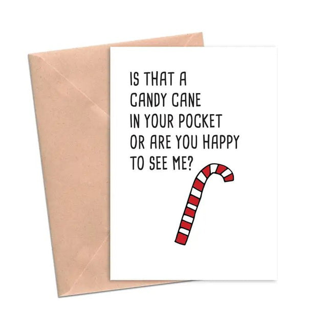 Is That A Candy Cane Card - Crimson and Clover Studios