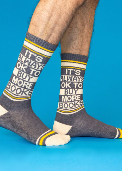 It's Always Ok to Buy More Books Socks - Heatwave Books