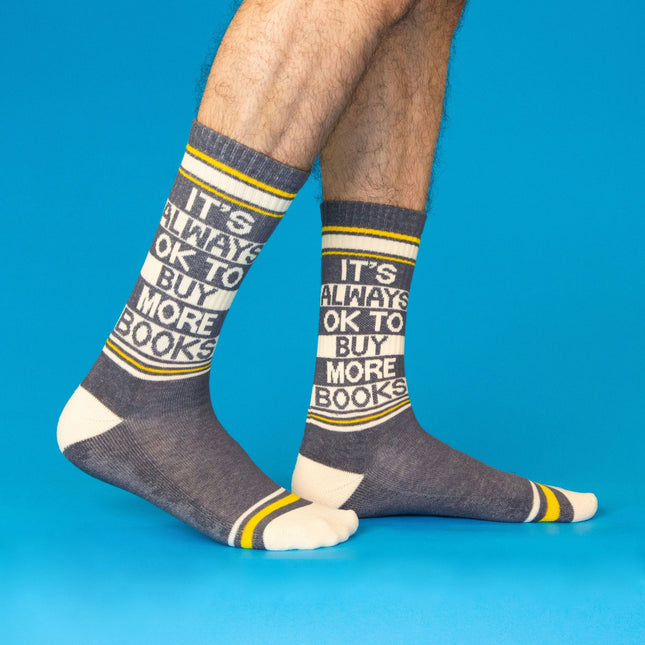 It's Always Ok to Buy More Books Socks - Heatwave Books