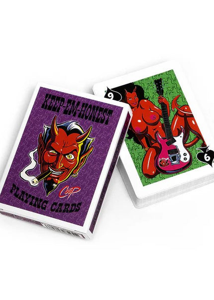 Keep Em Honest Playing Cards - Heatwave Books