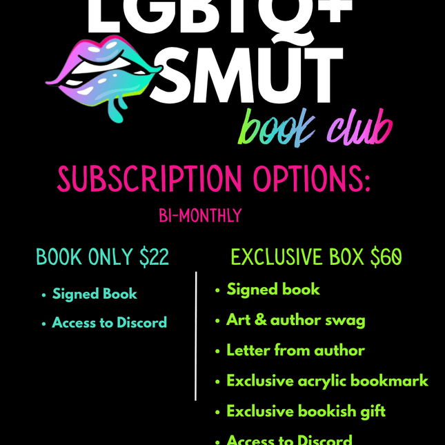 LGBTQ+ Smut Book Club Subscription (Enrollment Opens 6/15) - Heatwave Books