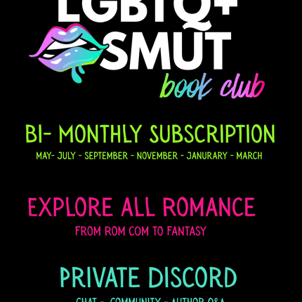 LGBTQ+ Smut Book Club Subscription (Enrollment Opens 6/15) - Heatwave Books