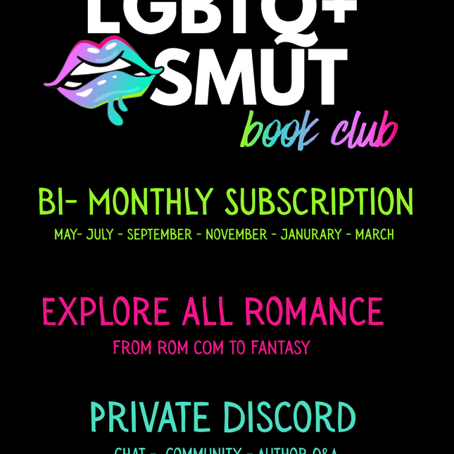 LGBTQ+ Smut Book Club Subscription (Enrollment Opens 6/15) - Heatwave Books