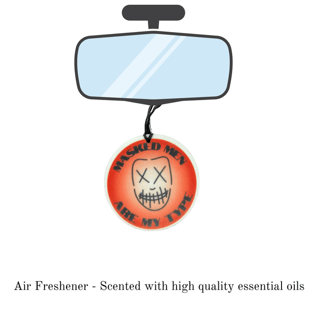 Light Up Mask Air Freshener - Heatwave Books