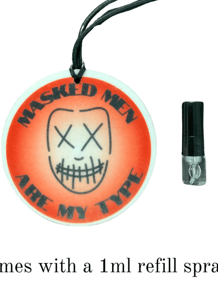 Light Up Mask Air Freshener - Heatwave Books