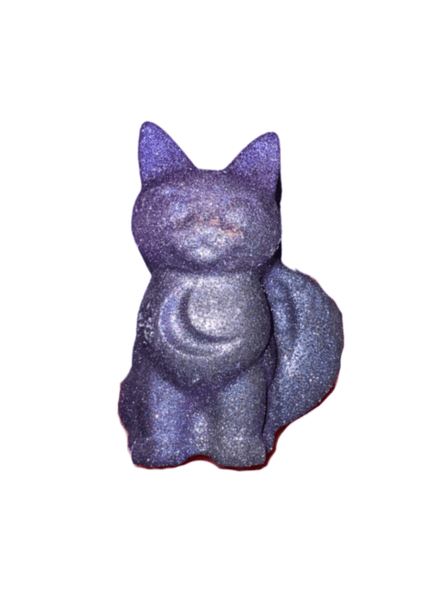 Lunar Kitty Crystal Bath Bomb - Crystal Bar Soap