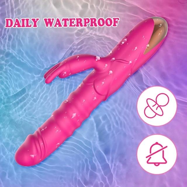 Magenta Rabbit Toy - Heatwave Books