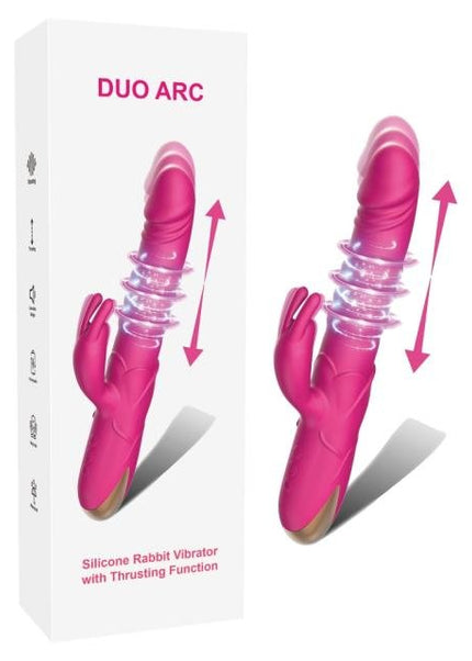 Magenta Rabbit Toy - Heatwave Books