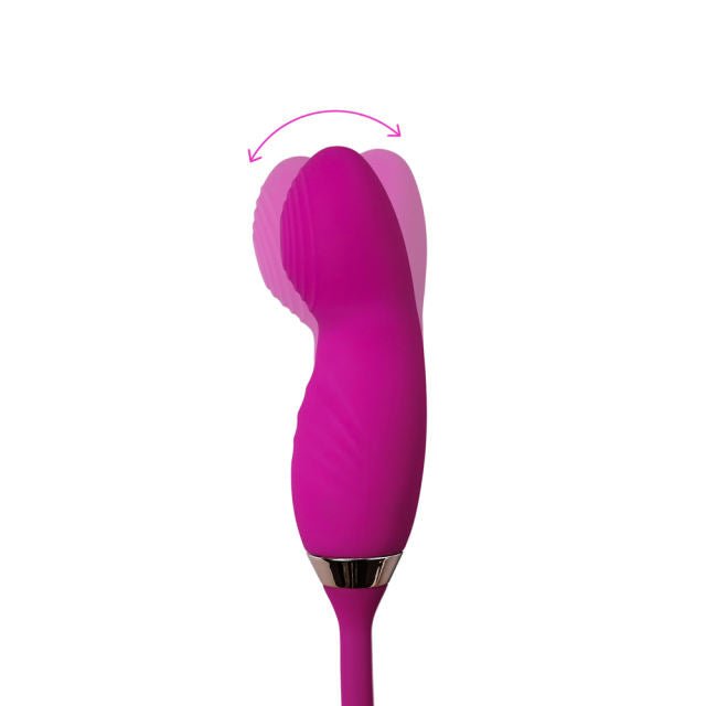 Magenta Rose Suck & Wiggle Toy - Heatwave Books