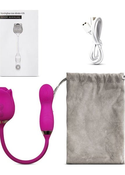 Magenta Rose Suck & Wiggle Toy - Heatwave Books