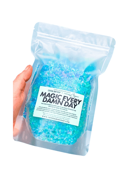 Magic Every Damn Day Bath Salts - Crystal Bar Soap