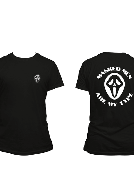 Masked Men Are My Type T-Shirt - Heatwave Books