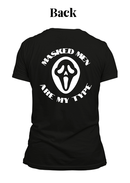 Masked Men Are My Type T-Shirt - Heatwave Books