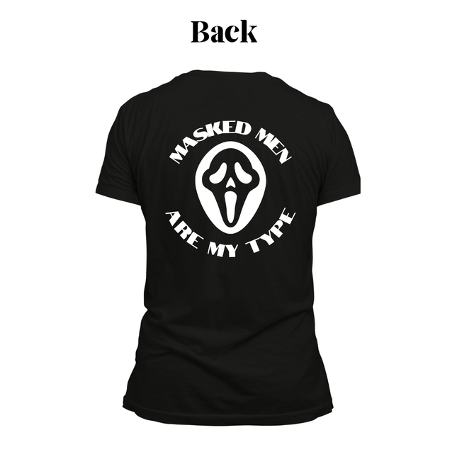 Masked Men Are My Type T-Shirt - Heatwave Books