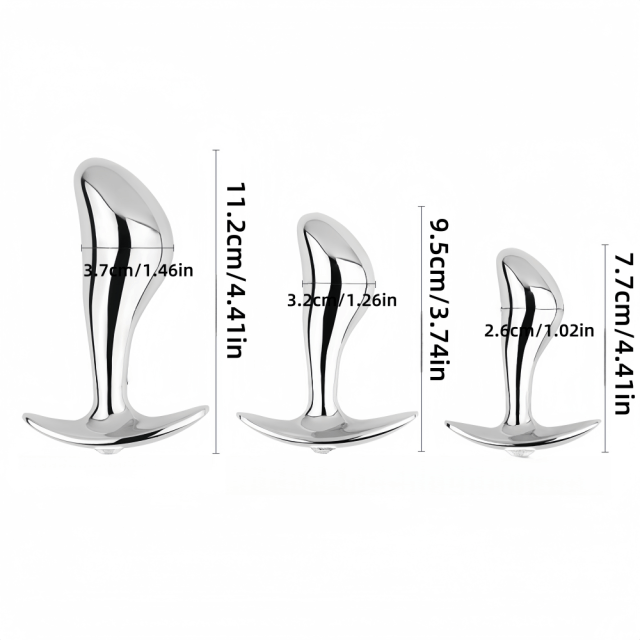 Metal 3 Piece Plug Set - Heatwave Books