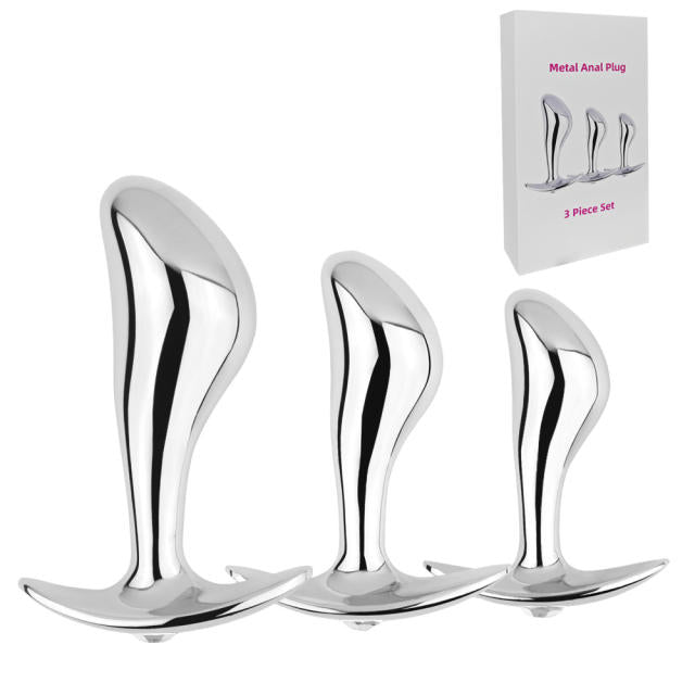 Metal 3 Piece Plug Set - Heatwave Books