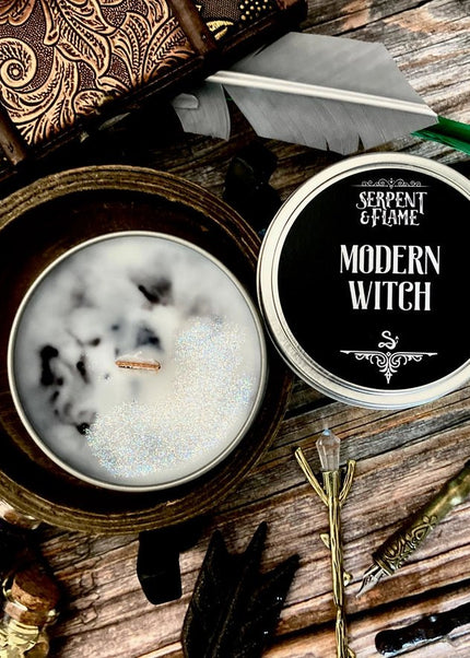 Modern Witch Candle - Heatwave Books