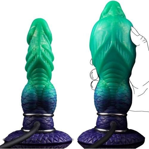 Monster Green Inflatable Toy - Heatwave Books