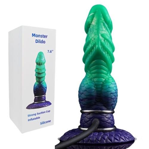 Monster Green Inflatable Toy - Heatwave Books