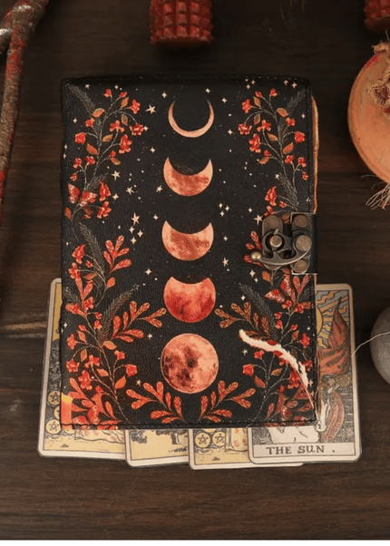 Moon Leather Vintage Journal - RK Handicrafts